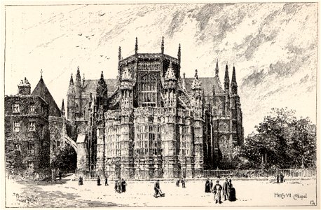 Herbert Railton Henry VII Chapel A Brief Account of Westminster Abbey 1894