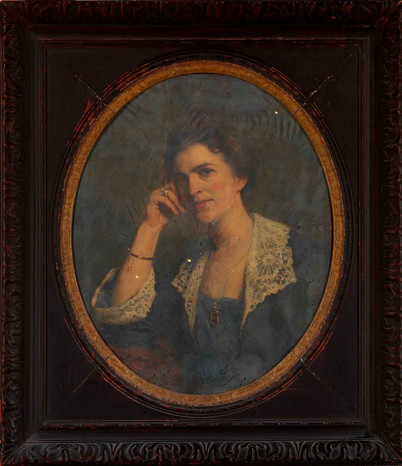 Herman Hartwich - Mrs. Emily Dorothy Ammann, the Artist's Niece - 1965.14.2 - Smithsonian American Art Museum