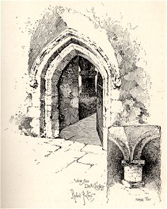 Herbert Railton View from Dark Cloister A Brief Account of Westminster Abbey 1894
