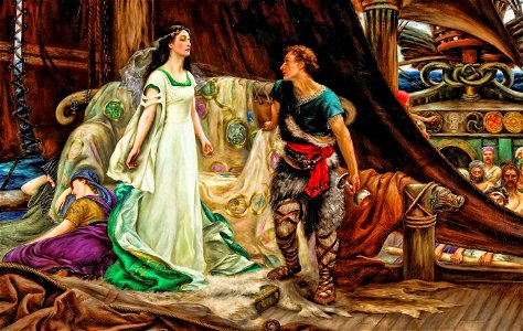 Herbert James Draper - Tristan & Isolde