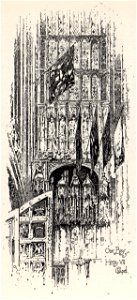 Herbert Railton One Bay of Henry VII Chapel A Brief Account of Westminster Abbey 1894