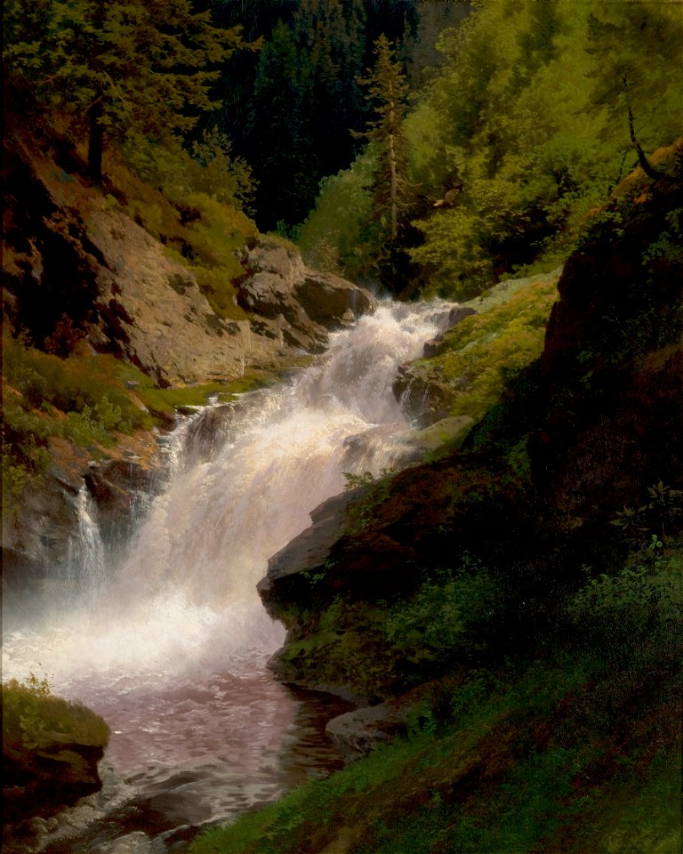 Hermann Herzog - Winona Falls - 24-1915 - Saint Louis Art Museum