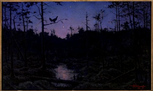 Henryk Weyssenhoff - Mysterious song - MP 1410 MNW - National Museum in Warsaw