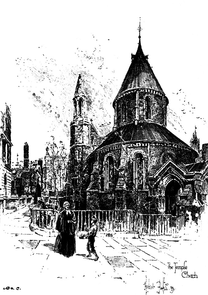Herbert Railton - Temple Church (modified)