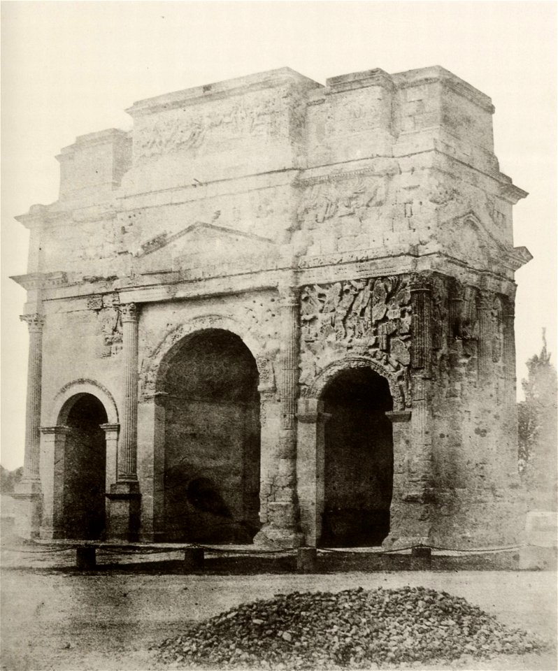 Herford, Wilhelm von - Der Triumphbogen in Orange (Zeno Fotografie)