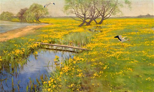 Henryk Weyssenhoff - Springtime - MP 4931 MNW - National Museum in Warsaw