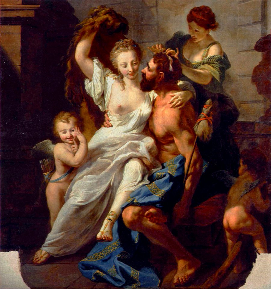 Herkules und Omphale 1754 Joh Heinr Tischbein d Ä