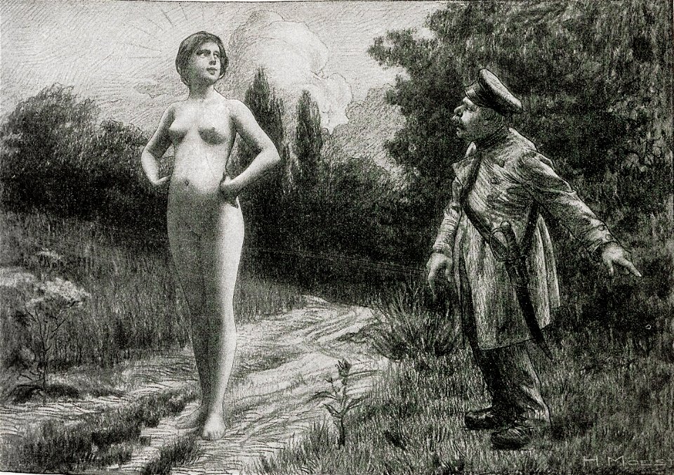Hermann Moest - Das Mädchen aus der Fremde, 1898