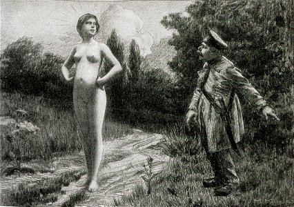 Hermann Moest - Das Mädchen aus der Fremde, 1898