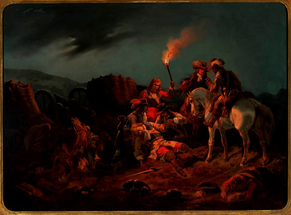 Henryk Pillati - After the battle – The Swedes in Poland in 1655 - MP 1936 MNW - National Museum in Warsaw
