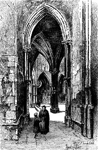 Herbert Railton - Interior of Temple Church (modified)