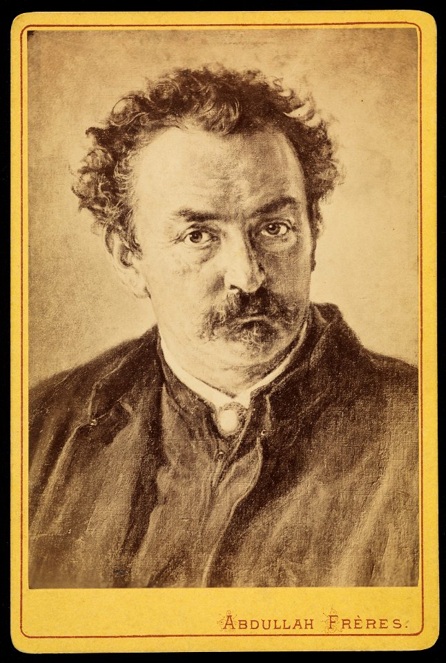 Henryk Groppler - fografia potretu Jana Matejki