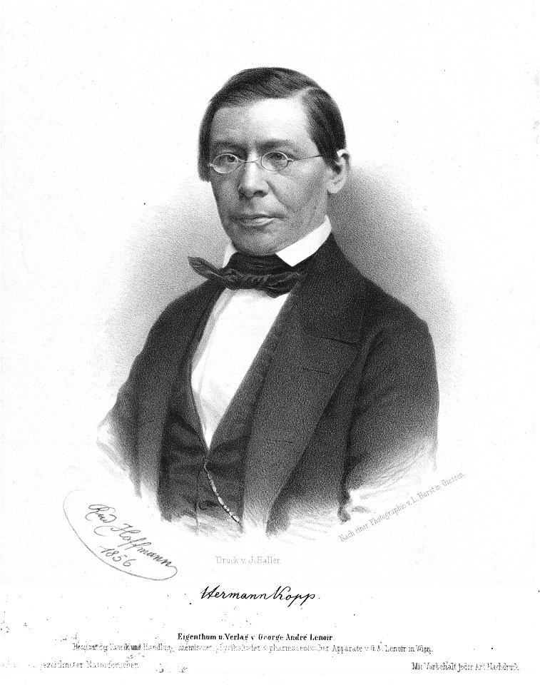Hermann Kopp 1856