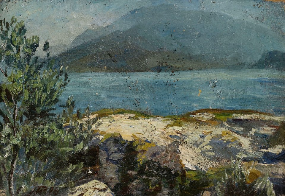 Hermann Pleuer Sommerliches Seeufer