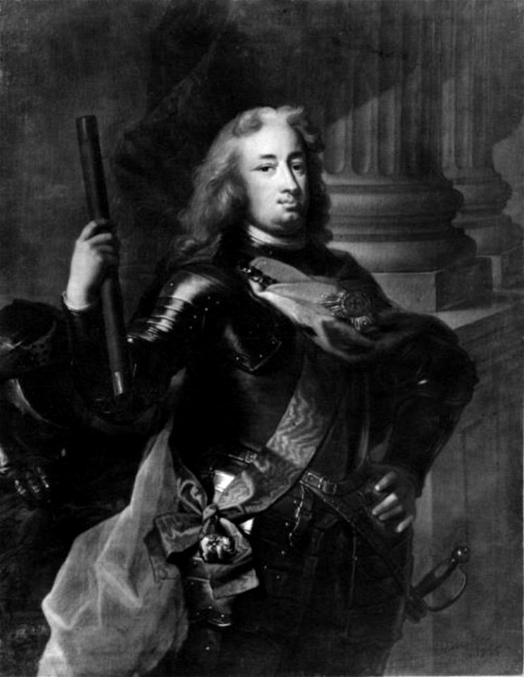 Herman Hendrik de Quiter (II) - Portret van Karl landgraaf van Hessen-Kassel (1654-1730) - NMGrh 872 - Nationalmuseum