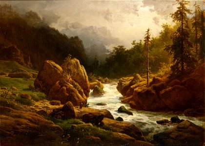 Hermann Schmidt - Das Murgthal in der Schweiz