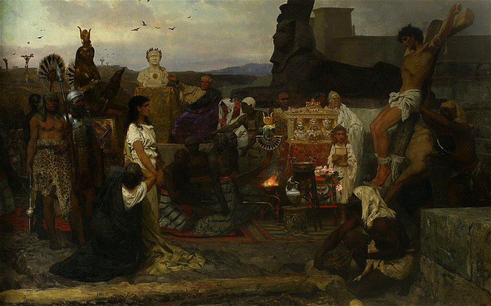 Henryk Siemiradzki - Martyrdom of early Christians - 182561 - National Museum in Warsaw