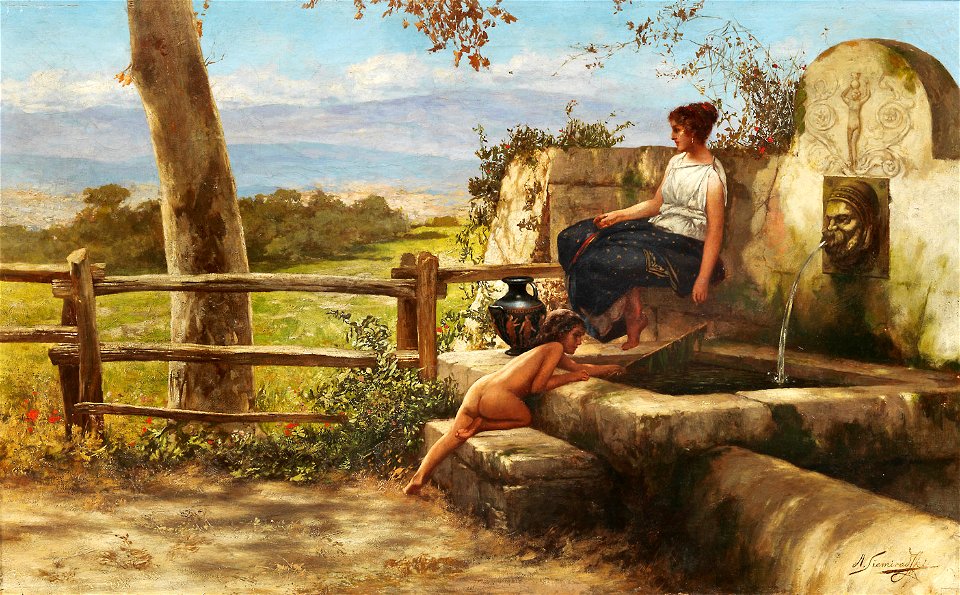Henryk Siemiradzki Am Brunnen