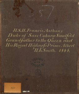 Herbert Luther Smith (1809-69) - Francis Anthony, Duke of Saxe-Coburg-Saalfeld (1750-1806) - RCIN 406214 - Royal Collection