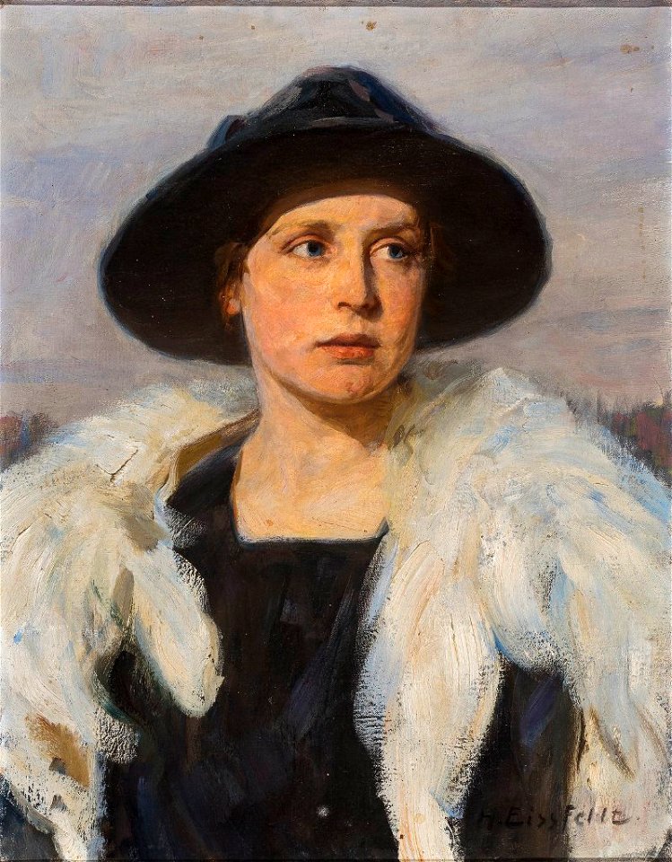 Hermann Eissfeldt Portrait Maria Antonietta von Bourbon