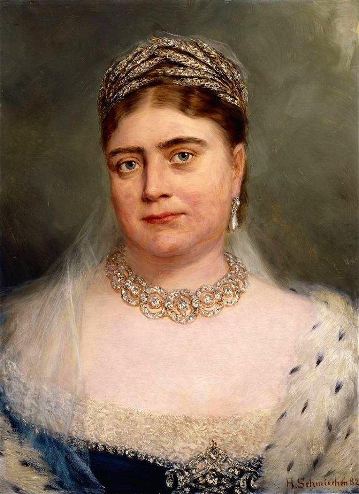 Hermann Schmiechen (b. 1855) - Princess Mary Adelaide, Duchess of Teck ...