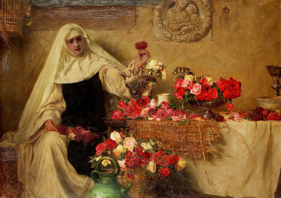 Herbert James Draper For Saint Dorothea's Day 1899
