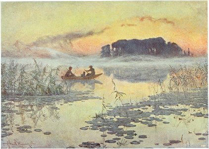 Henryk Weyssenhoff - illustration from Soból i panna after p132