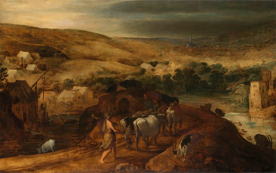Hercules steelt de kudde van Geryones Rijksmuseum SK-A-3894