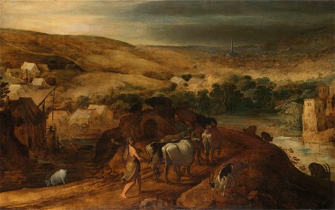 Hercules steelt de kudde van Geryones Rijksmuseum SK-A-3894