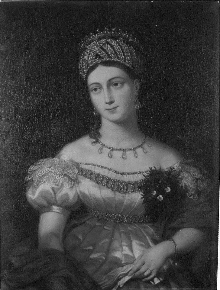 Herbert Luther Smith (1809-69) - Louise, Duchess of Saxe-Coburg-Gotha (1800-1831) - RCIN 407126 - Royal Collection