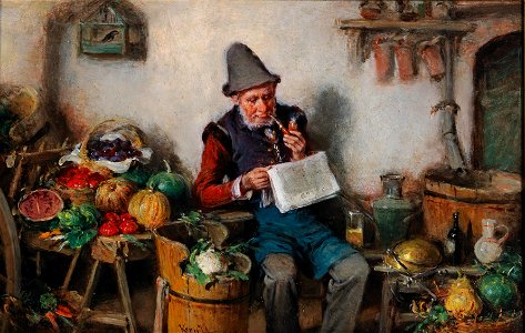 Hermann Kern Der Gemüsehändler 1903