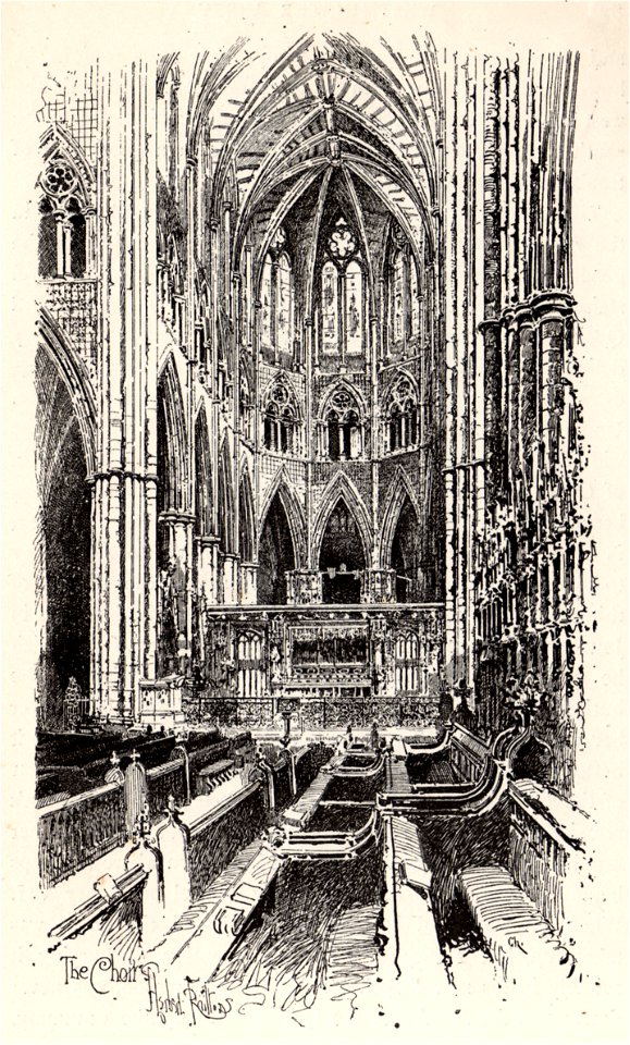 Herbert Railton The Choir A Brief Account of Westminster Abbey 1894