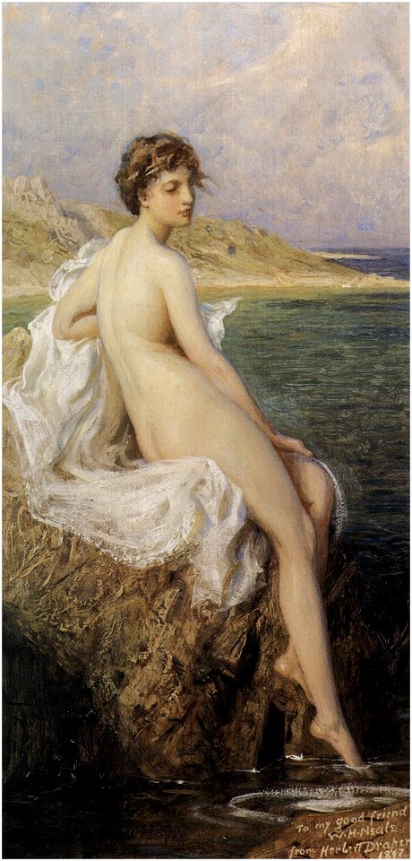 Herbert James Draper, Bather