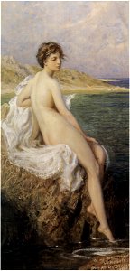 Herbert James Draper, Bather
