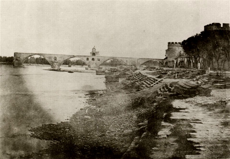 Herford, Wilhelm von - Die Brücke St. Benezet in Avignon (Zeno Fotografie)