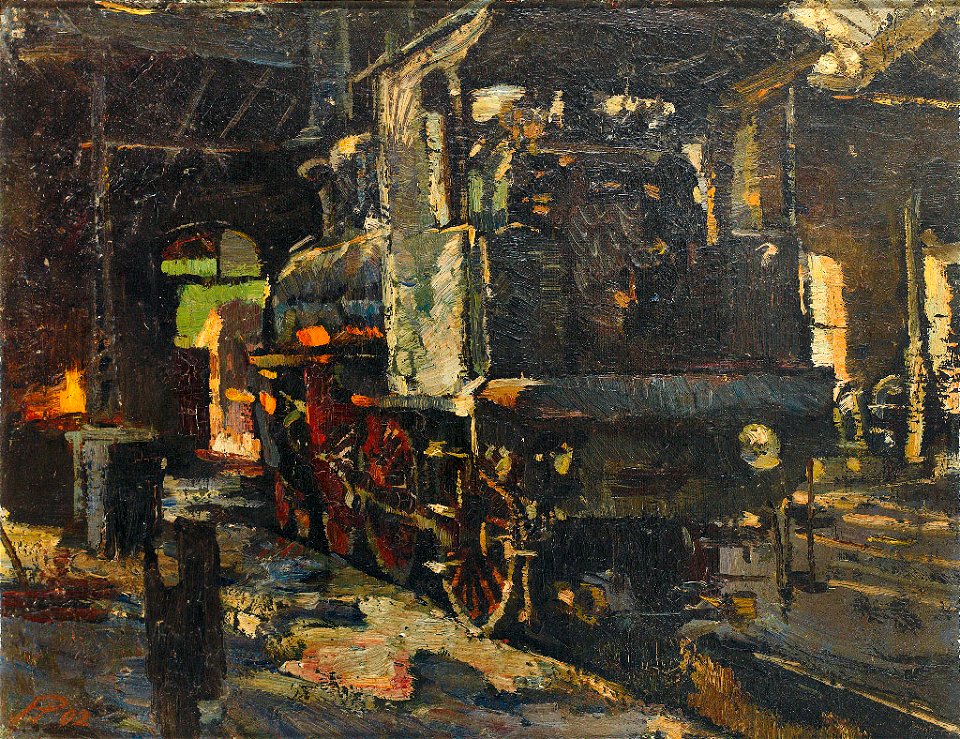 Hermann Pleuer Dampflokomotive 1902