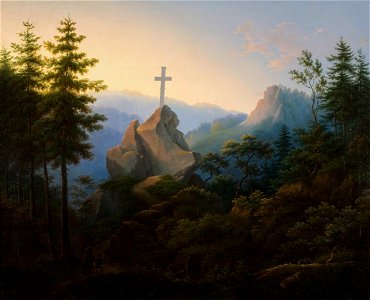 Hermann Josef Neefe - Der Ilsenstein am Fuße des Brockens im Harzgebirge - 7914 - Kunsthistorisches Museum