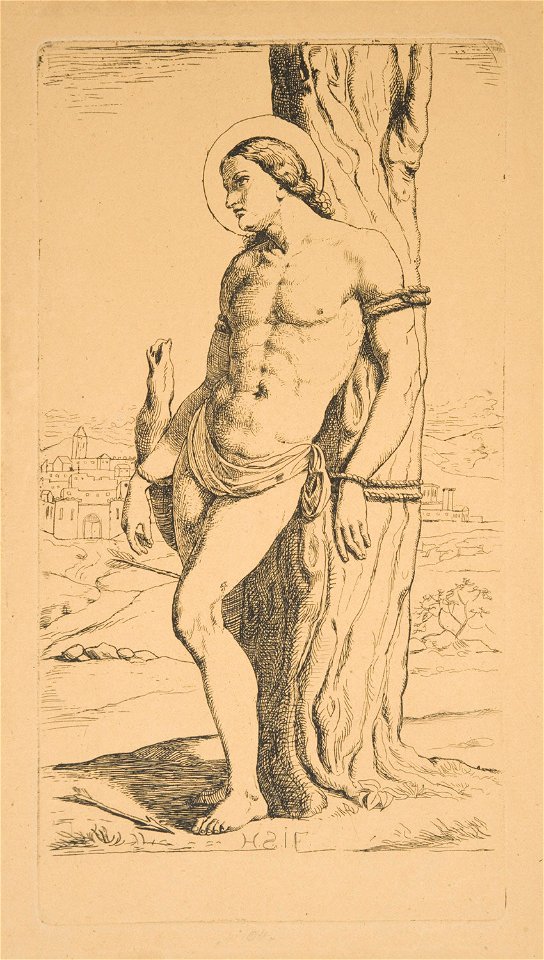 Hermann Steinfurth - Heiliger Sebastian