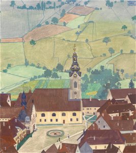 Herbert von Reyl-Hanisch Kirchenplatz und Felder