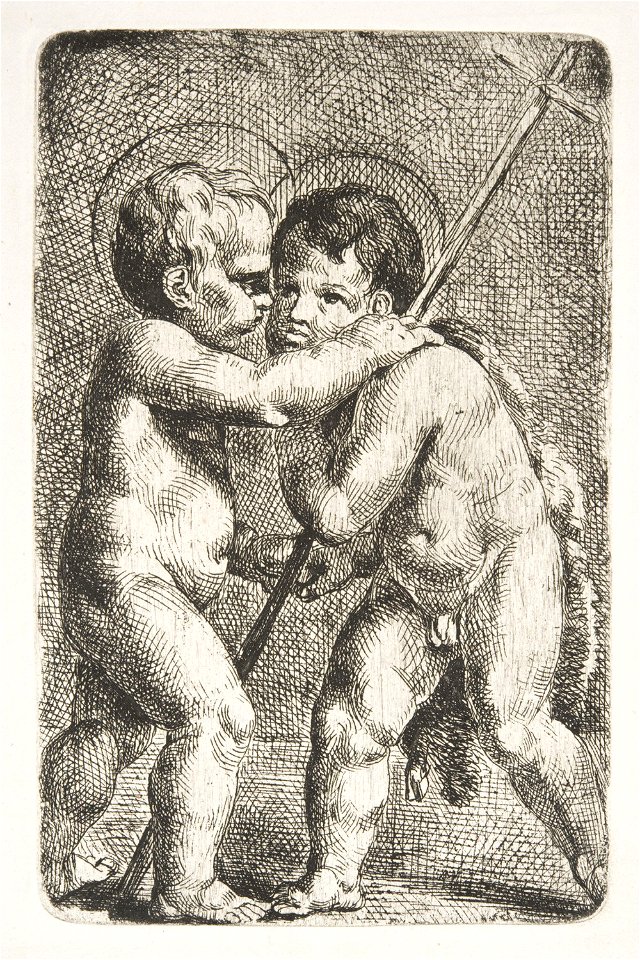 Hermann Steinfurth - Junger Jesus Christus und Johannes