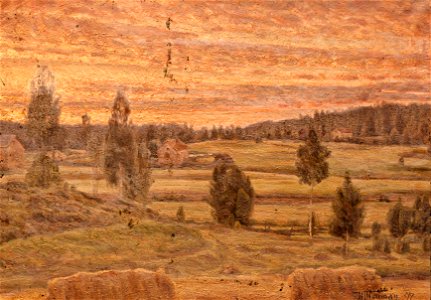 Herman Norrman Evening Landscape Thielska 330a