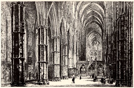 Herbert Railton The Interior of the Nave A Brief Account of Westminster Abbey 1894