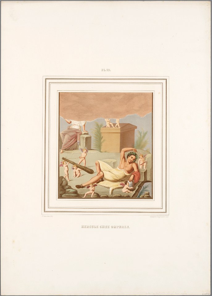 Hercule chez Omphale, objectnr A 12831