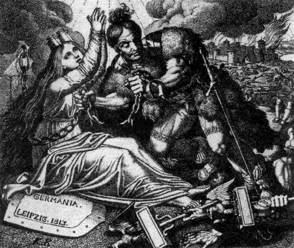 Hermann befreit Germania (1818, Karl Russ)