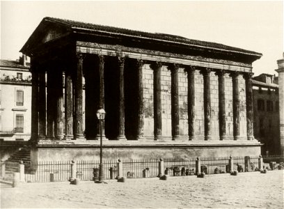 Herford, Wilhelm von - Maison Carée in Nimes (Zeno Fotografie)