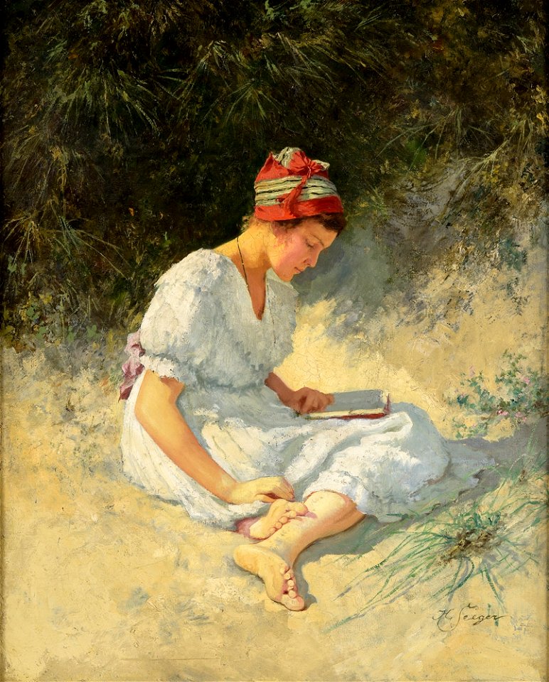 Hermann Seeger Nachmittag in den Dünen