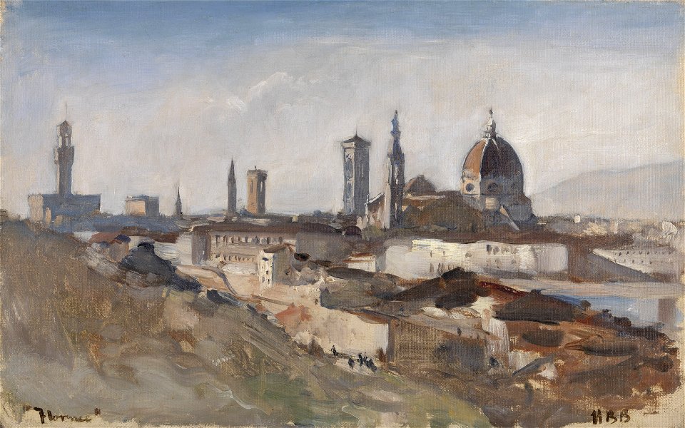 Hercules Brabazon Brabazon - Florence - B2009.9.48 - Yale Center for British Art