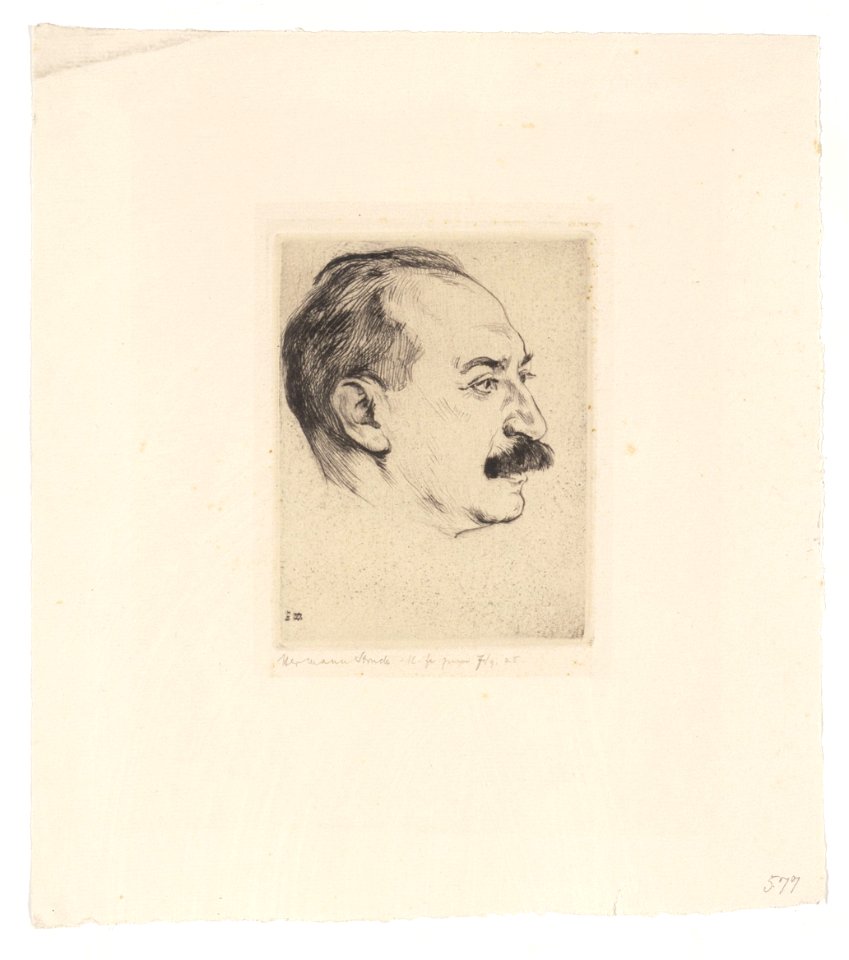 Hermann Struck Grafik JMBerlin GDR 80 36 0