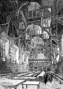 Herbert Railton - Middle Temple Hall