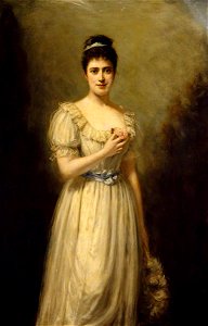 Hermann Schmiechen (1855-1895) - Margaret (Anderson) (1863–1942), The Honourable Mrs Ronald, Later Dame Margaret, Greville, DBE - 1246470 - National Trust